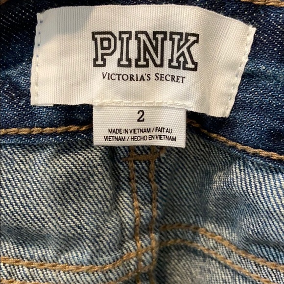 VICTORIAS SECRET PINK SKULL PRINT SHORTS - Picture 5 of 5